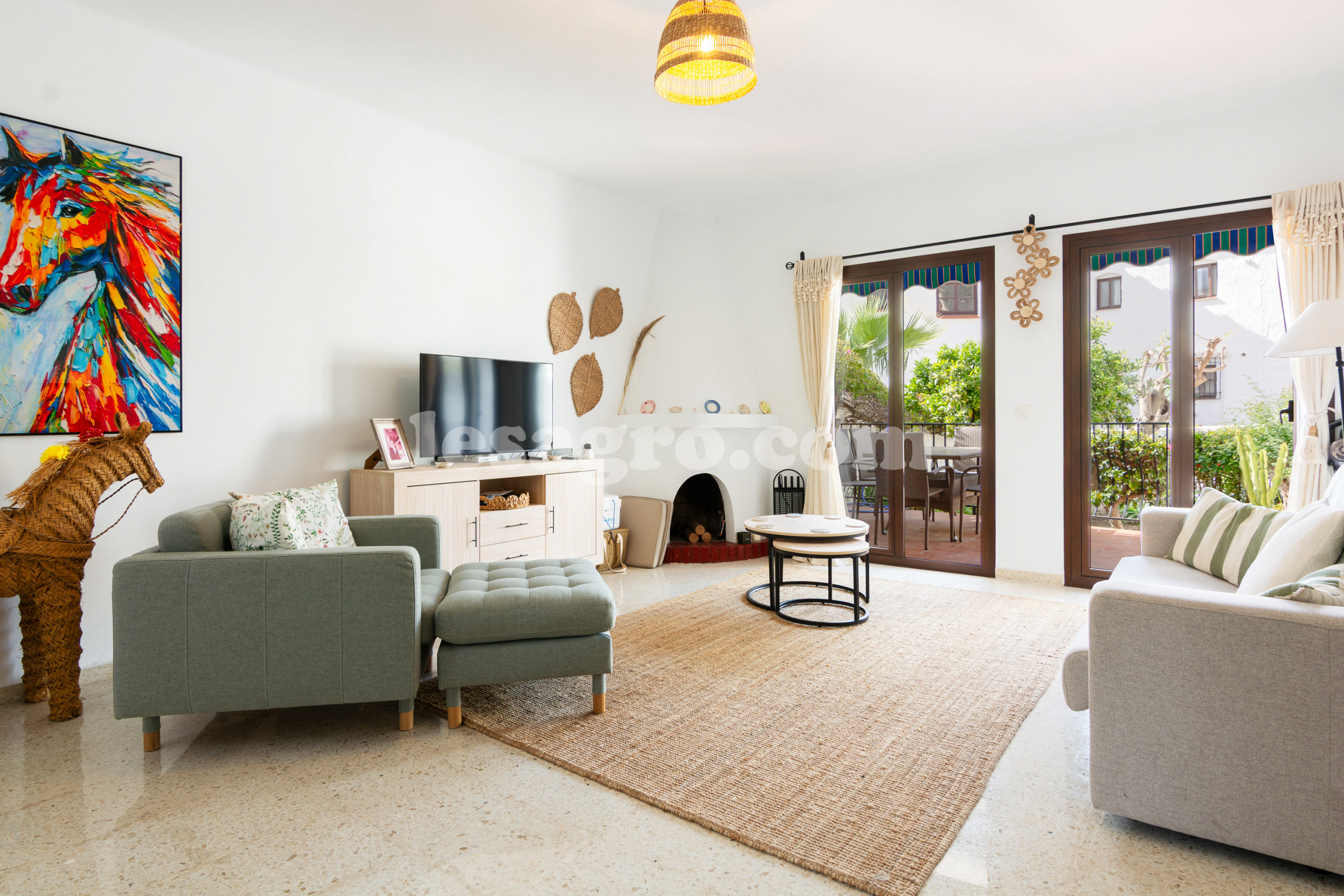 semi detached town house with garden in El Capistrano Village for sale